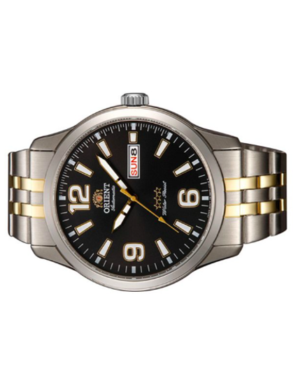 Мужские  механические  часы  Orient модель SAB0B005BB лежа