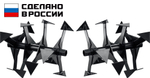 ЗУБР Ф-2, НЕХ 32, фрезы гусиные лапки для мотоблоков (707108-2)