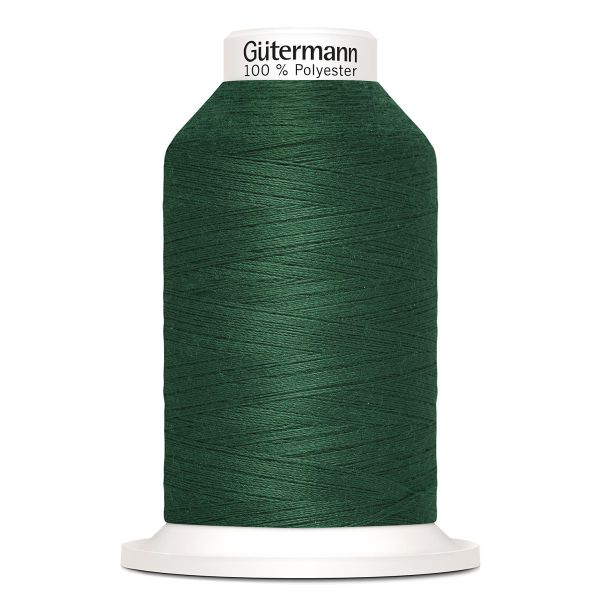 Нитки оверлочные Gutermann Miniking 120 (1000 метров), 5 кат. | 340 зеленый трилистник