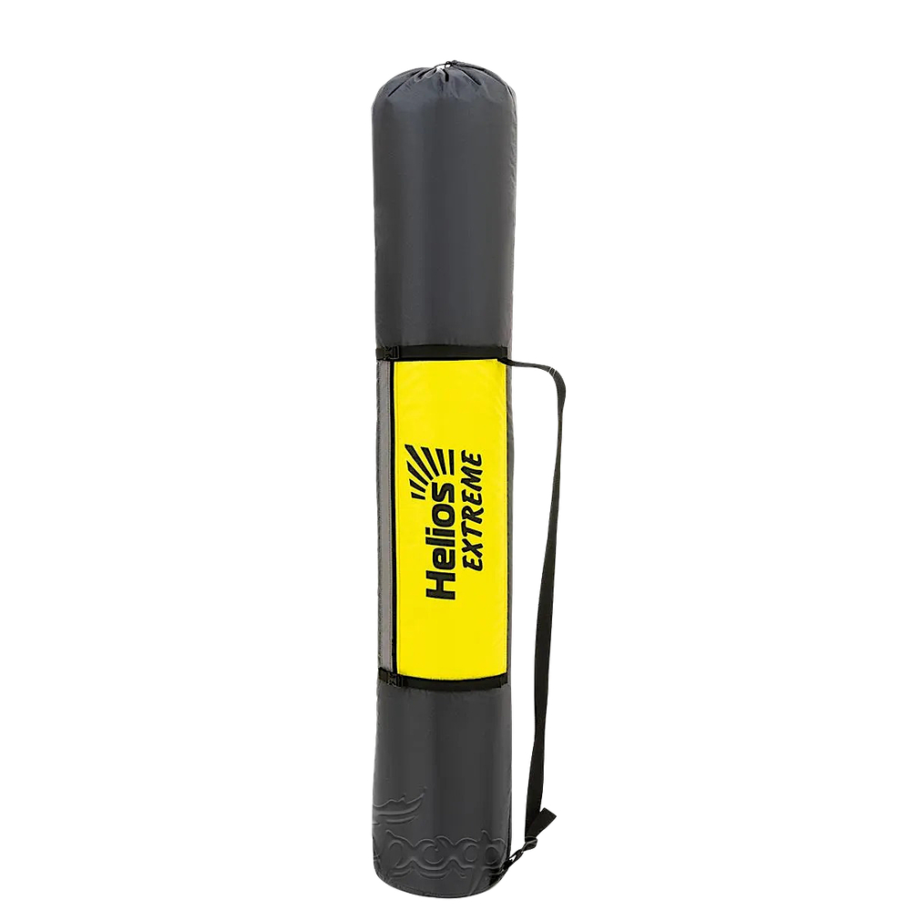 Палатка зимняя п/автомат Helios Piramida Extreme V2.0 2.0x2.0x2.07м 2000мм (Широкий вход с внутренними порогами) HS-IST-PE-2.0 Желтый-Черный