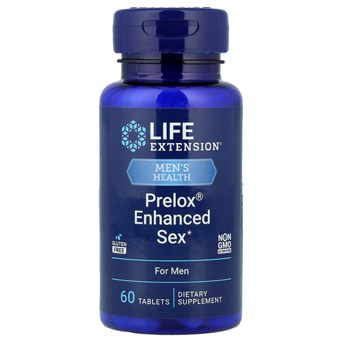 Life Extension, Prelox® Enhanced Sex, добавка для мужчин, 60 таблеток