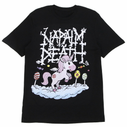 Футболка Napalm Death единорог (8058)