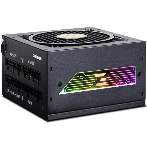 Блок питания Zalman 1000W TeraMax II VIEW, модульный, 16 pin PCIe 5.0, 80 PLUS Gold (ZM1000-TMX2 VIEW)
