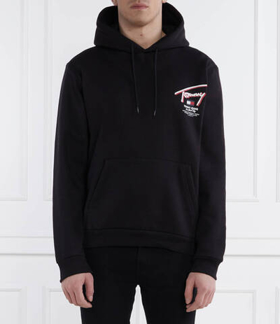 Худи 3D STREET Tommy Jeans - черный(DM0DM18647)