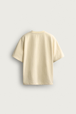 ФУТБОЛКА RELAXED FIT ИЗ РЕЛЬЕФНОЙ ТКАНИ — ZARA · 3992/430