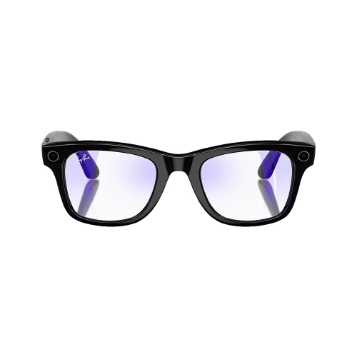 Умные очки Ray-Ban Wayfarer Shiny Black / Clear, 150 - 50