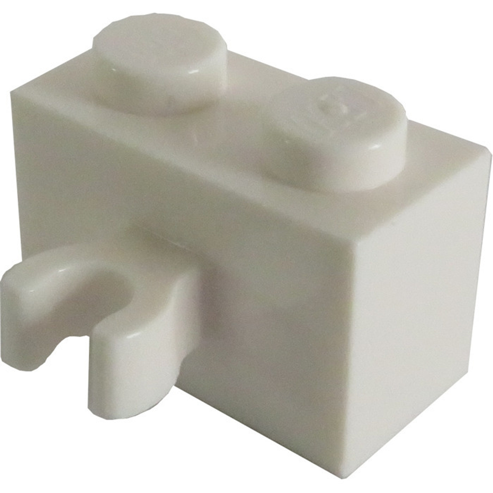 Lego Кубик с держателем (белый) 6092873