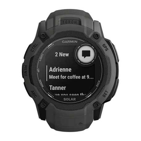 Смарт-часы Garmin Instinct 2X 50mm Solar Graphite