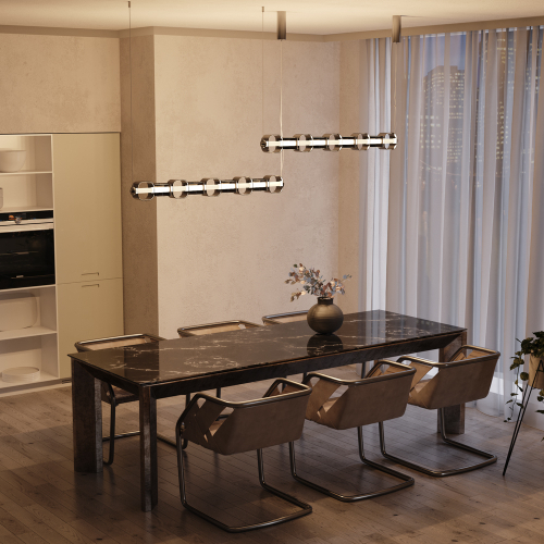 Подвесной светодиодный светильник Maytoni Ritmo MOD381PL-L45CH3K
