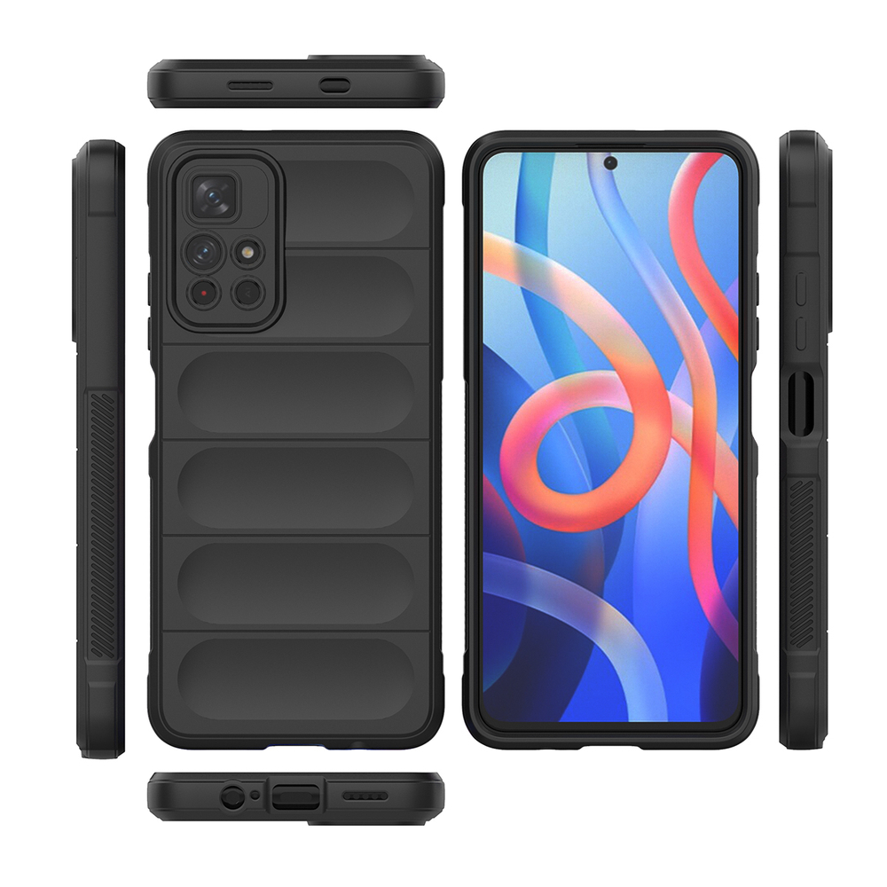 Противоударный чехол Flexible Case для Poco M4 Pro 5G