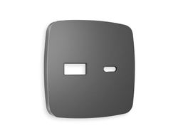 OP6610 Лицевая панель OMEGA (Антрацит серый) для розетки 2USB тип A+C QUANT
