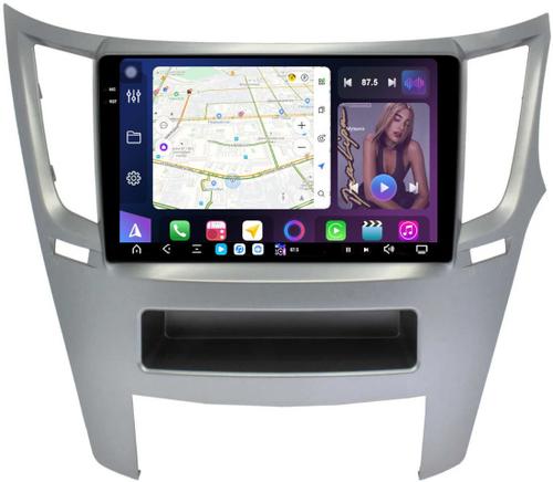 Магнитола для Subaru Legacy 5, Outback 4 2009-2014 (правый руль) - FarCar S500-TS20 монитор 9.5" 2K QLED на Android 14, Быстрейшая, CarPlay, 4G SIM-слот