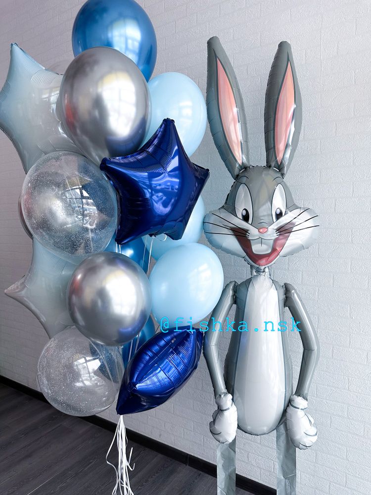 Фонтан из шаров новогодний № 75 Фонтан из шаров новогодний № 75