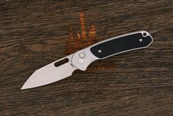 Нож складной CJRB J1925A1-BK Pyrite, клинок 79мм, сталь AR-RPM9, рукоять комбинированный: G10, сталь