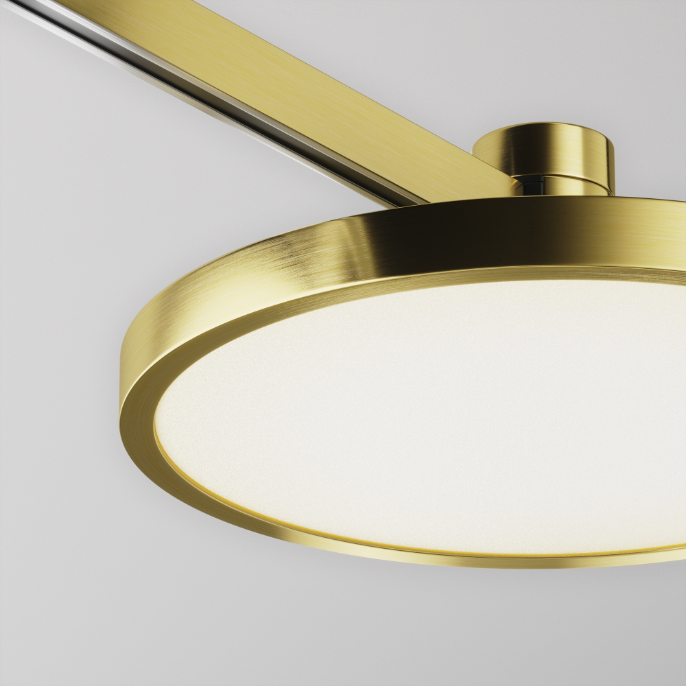 Магнитный трековый светильник Maytoni FLARITY Plato TR153-1-10W4K-BS