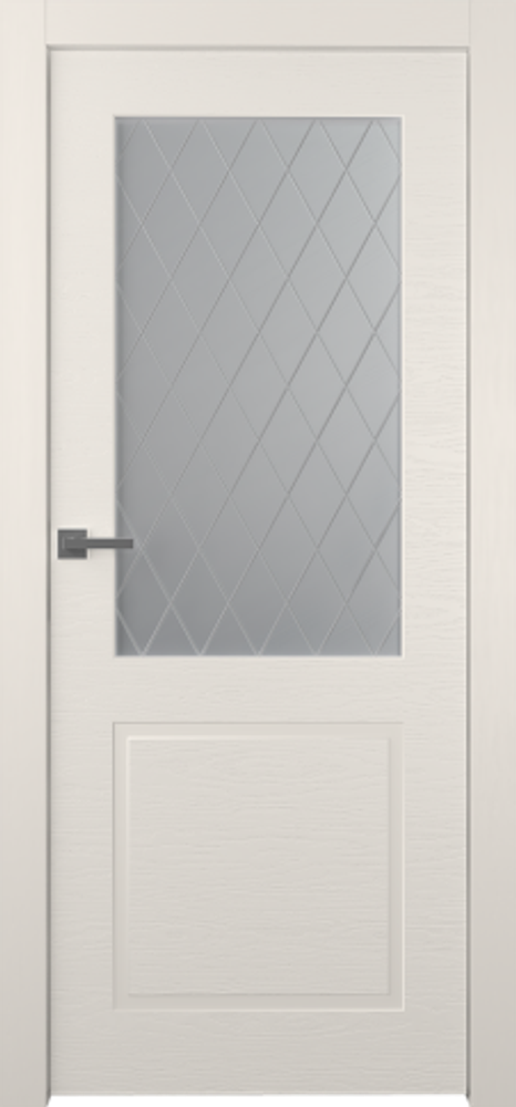 Дверь Стелла 2 / Цвет Эмаль жемчуг / Мателюкс белый витраж / Двери Belwooddoors Дверь Стелла 2 / Цвет Эмаль жемчуг / Мателюкс белый витраж / Двери Belwooddoors