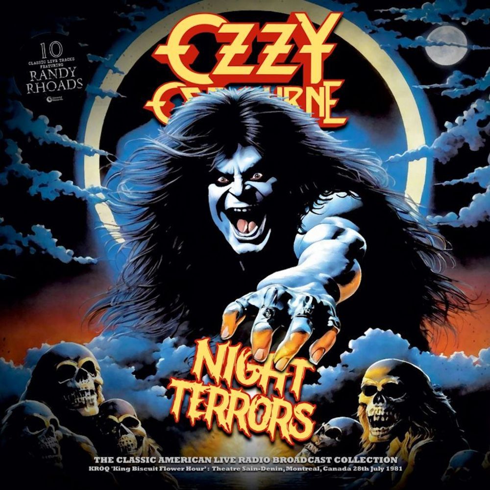 Ozzy Osbourne Night Terrors (Limited Edition, Unofficial Release, Red) LP Новая запечатанная виниловая пластинка. Оззи Осборн