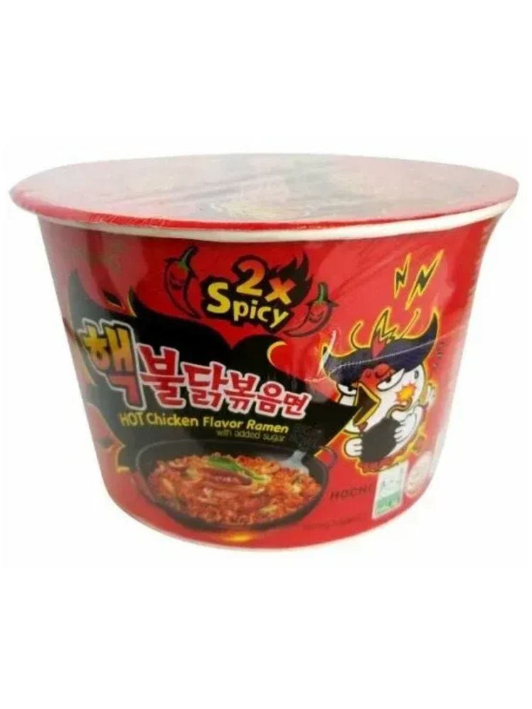 Лапша Samyang Острая курица 2xSpicy 105 г 6 шт