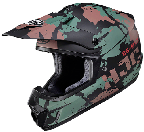 Купить Мотошлем Кроссовый HJC CS-MX II Ferian MC4SF / Хаки
