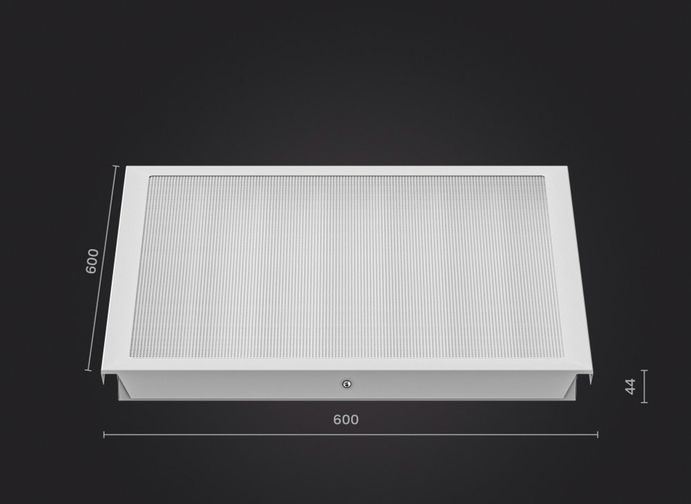 Светильник LED CLIP-IN 35Вт 5000К 4500Лм IP54 Призма 600х600х40мм DARKLUM