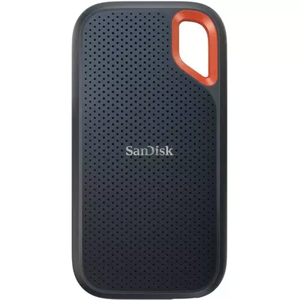 500 ГБ Внешний SSD SanDisk Extreme Portable V2, USB 3.2 Gen 2 Type-C, черный