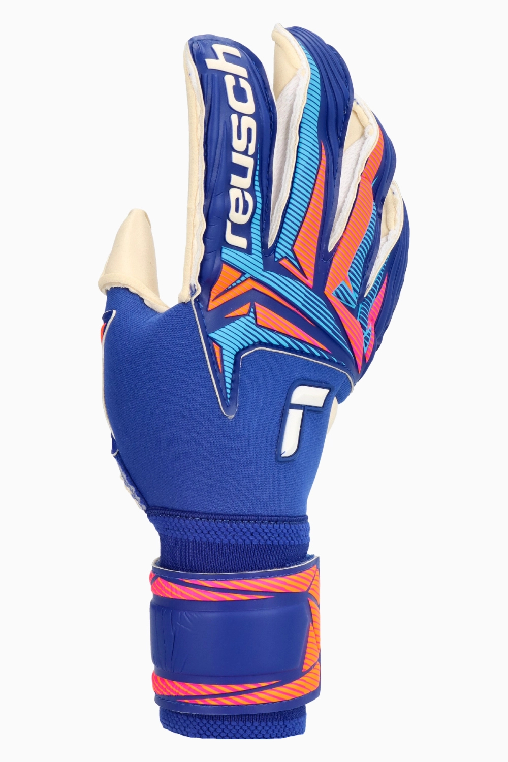 Вратарские перчатки Reusch Attrakt Duo Evolution - синий