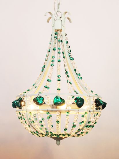 Подвесная люстра Manne L.6301-5 (green)