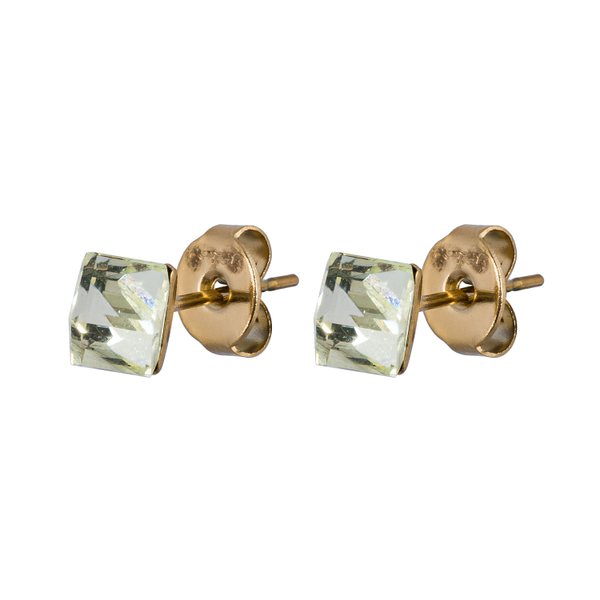 Серьги пусеты Fiore Luna  Yellow SWE2127/1 Y G