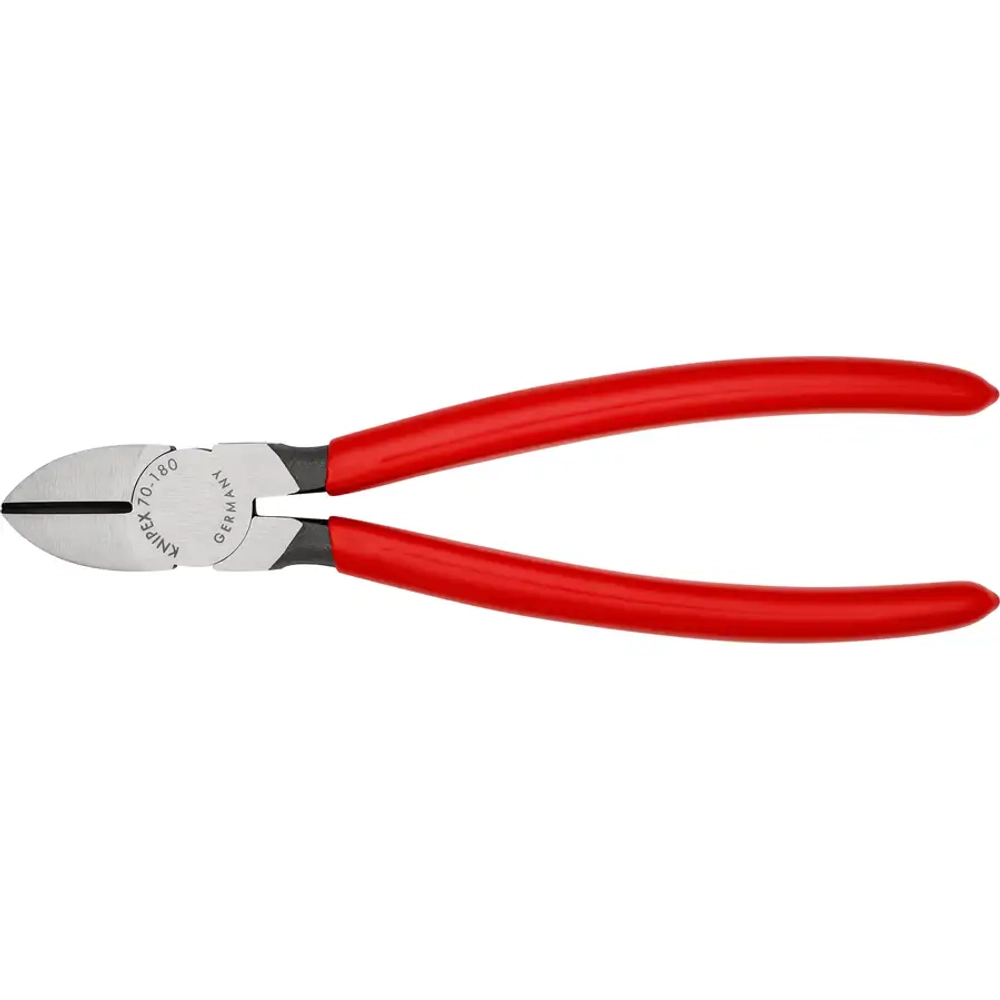 Кусачки боковые черненые 180 мм Knipex 70 01 180 SB