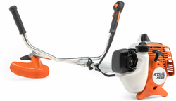 Триммер STIHL FS55 GBS, бензиновый, 2MIX 2х-тактн 0,75кВт 1л.с T-образная, лямка, нож, без катушки