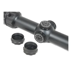 Оптический прицел ARKON Model B 1-8x24 / Аркон Модель Б 1 8 на 24 - открытые барабанчики ввода поправок и крышки