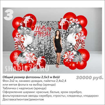 Фотозона Новый год 003