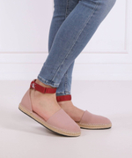Эспадрильи Ankle CALVIN KLEIN JEANS - пудро-розовый(YW0YW01027)