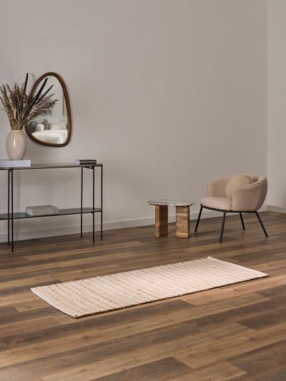 Ковер из джута и шерсти mahanadi из коллекции ethnic, 70x160 см