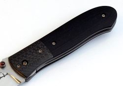 Нож Kirby Lambert Spearpoint gentelmen folderфотография - 3