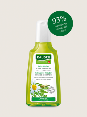 Шампунь с экстрактом швейцарских трав Rausch  Swiss Herbal Care Shampoo 200 ml