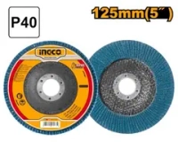 Круг лепестковый КЛТ 2 125х22 мм Р40, цирконий SUPER INGCO FDZ1251