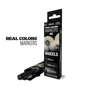 Набор Акриловых маркеров Real Colors Markers set - Wheels