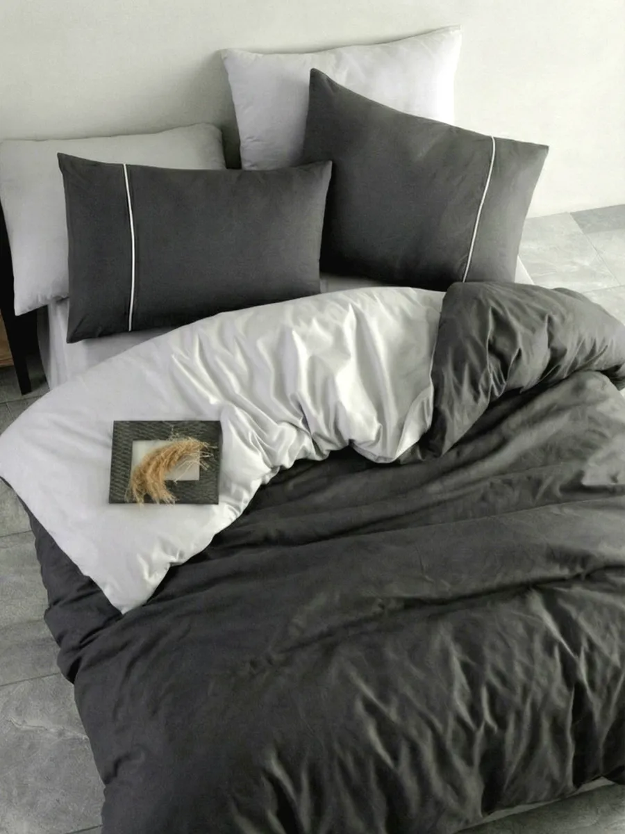 КПБ MAJOLİ  Double Face BERLİN евро под. 200*220, прост. 240*260, нав. 50*70-2шт.