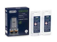 Средство от накипи для кофемашин DeLonghi EcoDecalk мини DLSC200, 2x100 мл