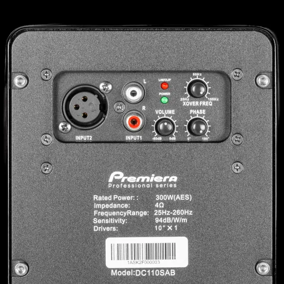 Premiera DC110SA Black