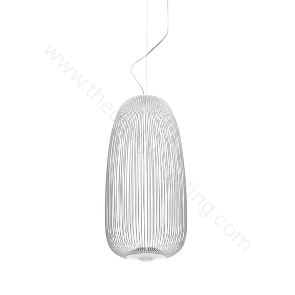 Pendant design lamp  Spokes 1 by Foscarini (White)