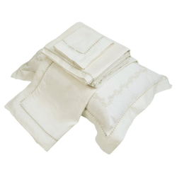 Пододеяльник 220x240 Hamam Sultan natural слоновая кость