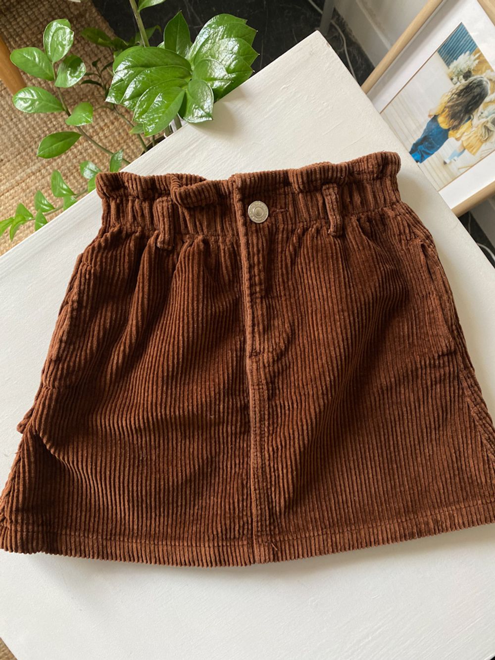 Вельветовая юбка  Zara, 116