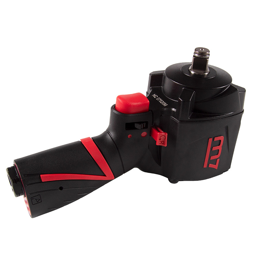 MIGHTY SEVEN (NC-4670Q) Гайковерт пневматический ударный 1/2", 884 Нм, укороченный