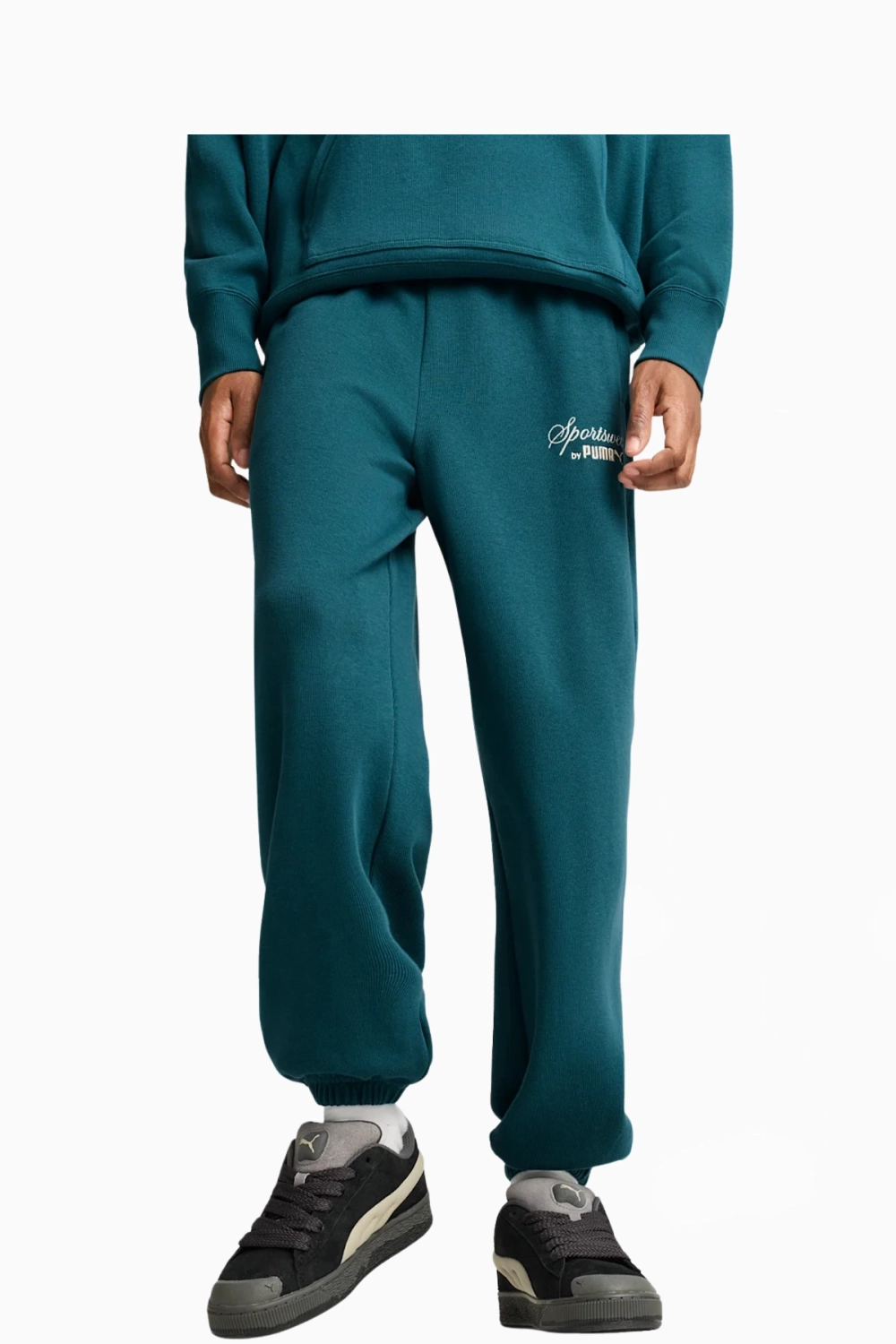 Штаны Puma Classics+ - зеленый