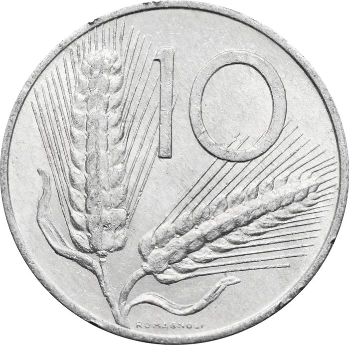 10 лир 1951-2001 Италия