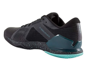 Мужские кроссовки теннисные Head Sprint Pro 4.0 SF Clay - black/teal