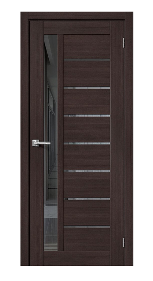 Комплект Браво-27 Wenge Melinga / Mirox Grey 2000*900мм