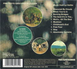 Pink Floyd — Obscured By Clouds (CD)